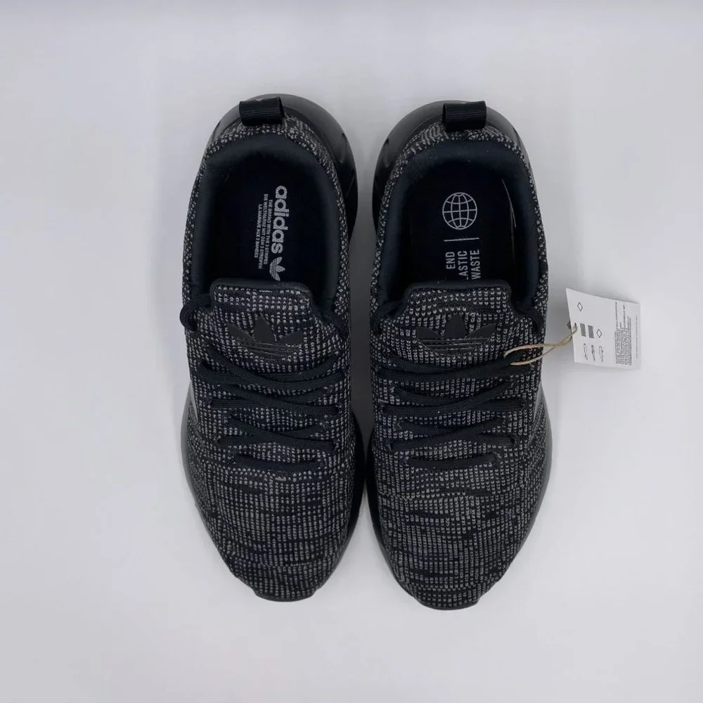 adidas Swift Run 22 Black / Grey Womens Shoes - Picture 5 of 8